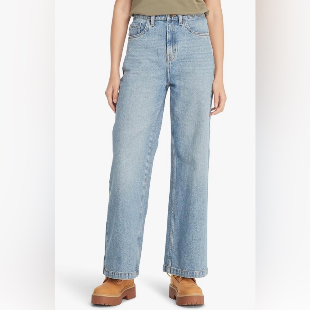 Timberland Women's Denim Carpenter Pant Technology Blue Denim 23x34 NWT